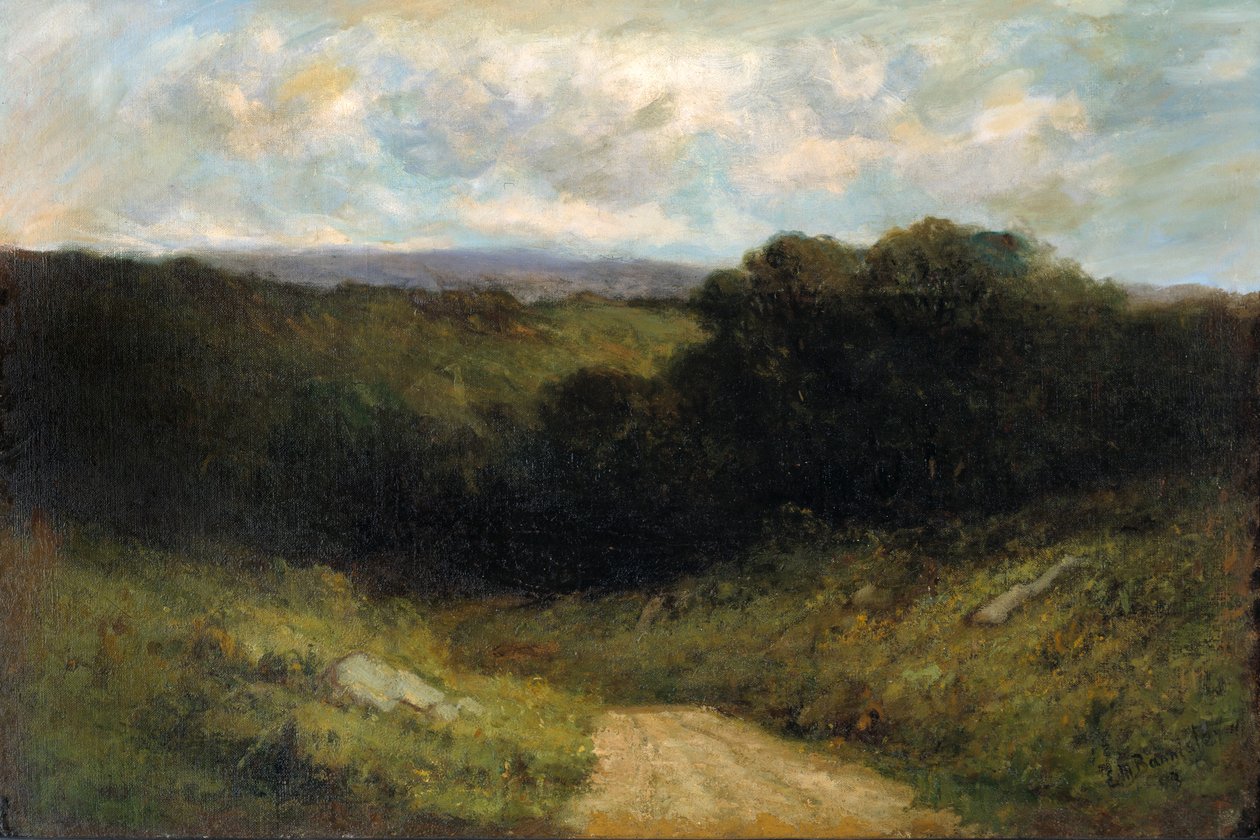 The Road to the Valley, n.d. alkotó: Edward Mitchell Bannister