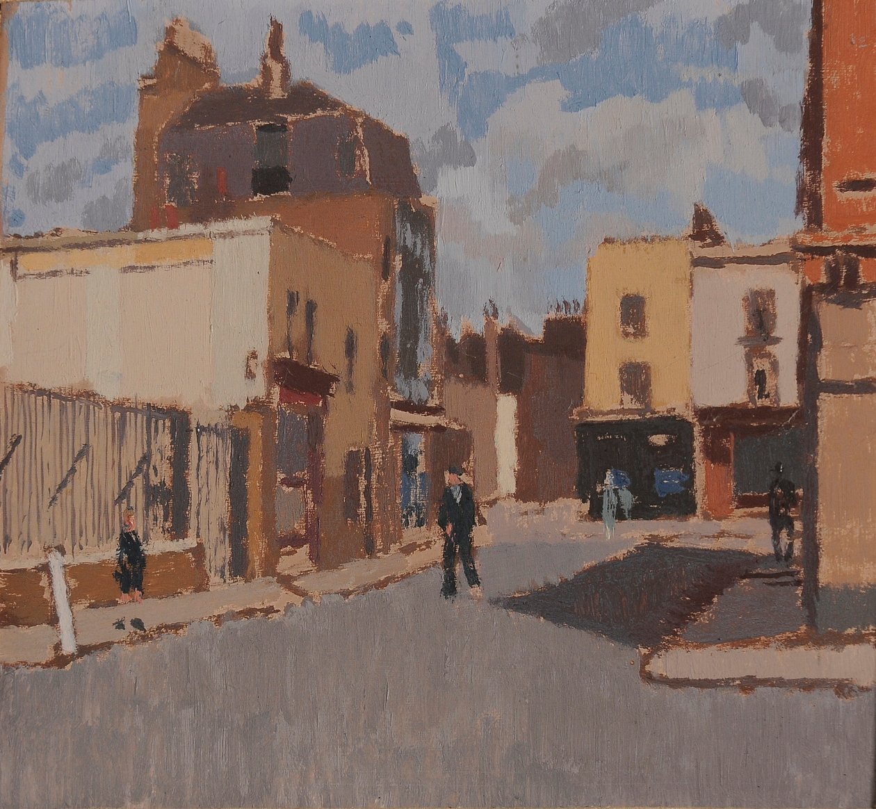 "Street in Spring", 1923-1943 alkotó: Edward Morland Lewis