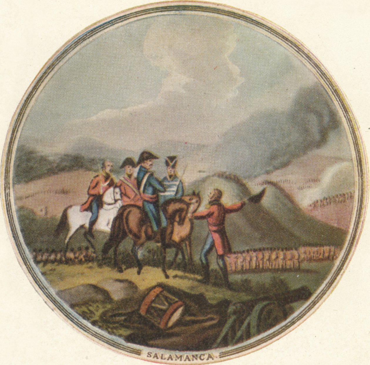 Salamancai csata, 1815, 1910 alkotó: Edward Orme