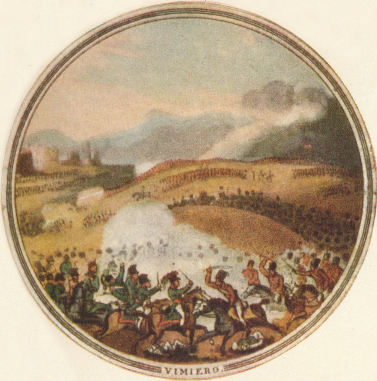 Vimierói csata, 1815, 1910 alkotó: Edward Orme