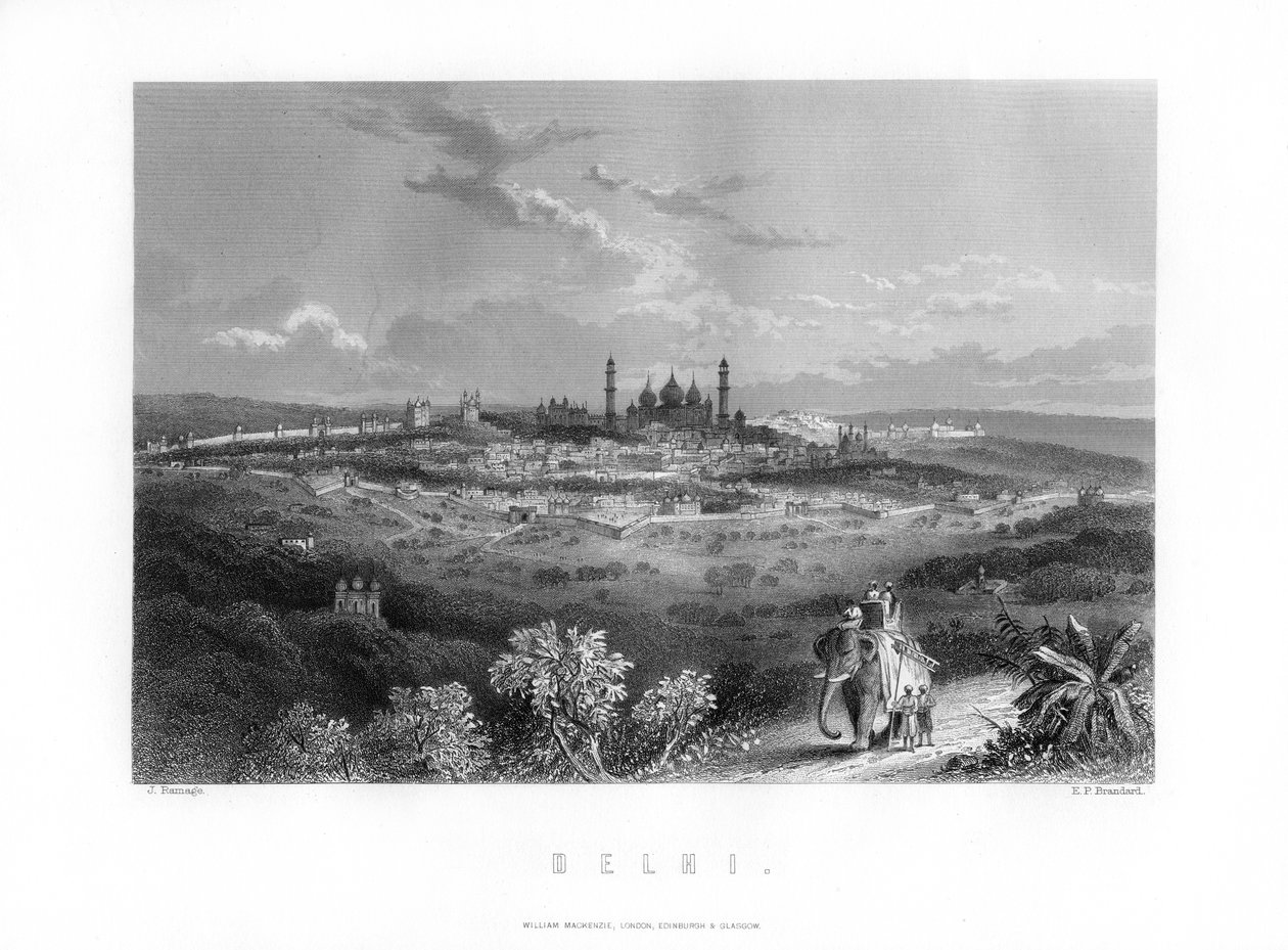 Delhi, India, 1893. alkotó: Edward Paxman Brandard