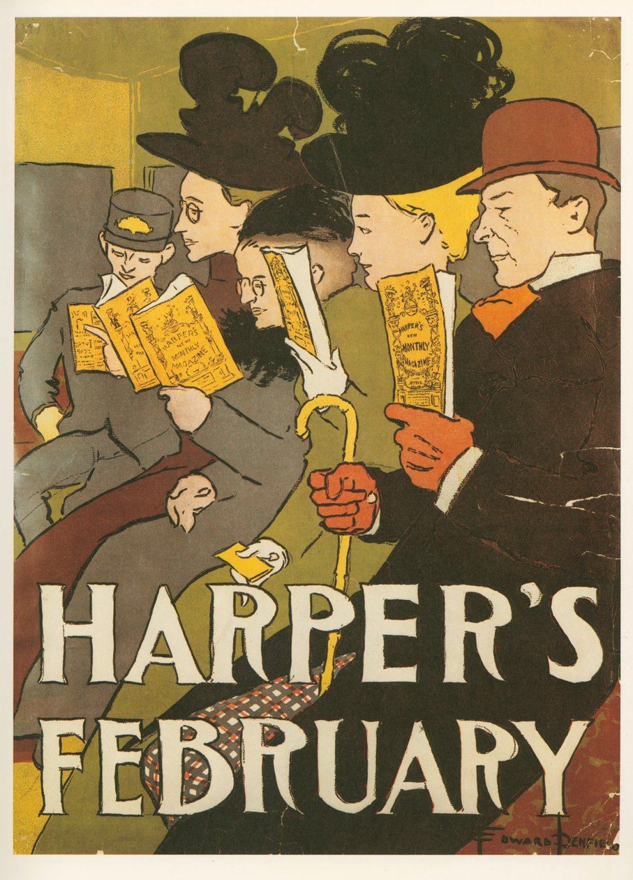 Edward Penfield: (litográfia): Harper