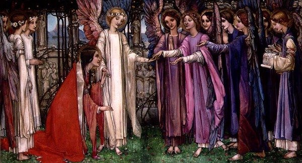 Szent Katalin alkotó: Edward Reginald Frampton