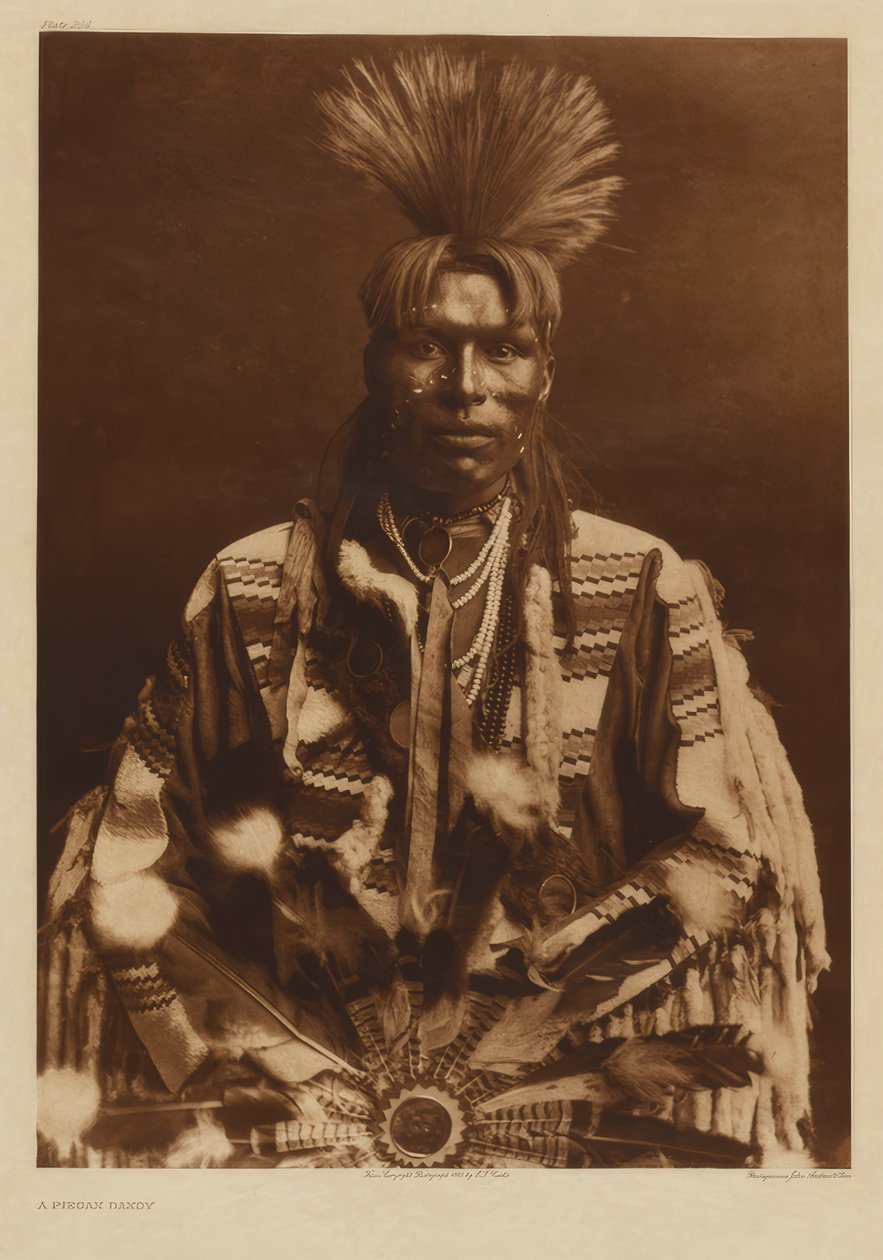 A Piegan Dandy alkotó: Edward S. Curtis