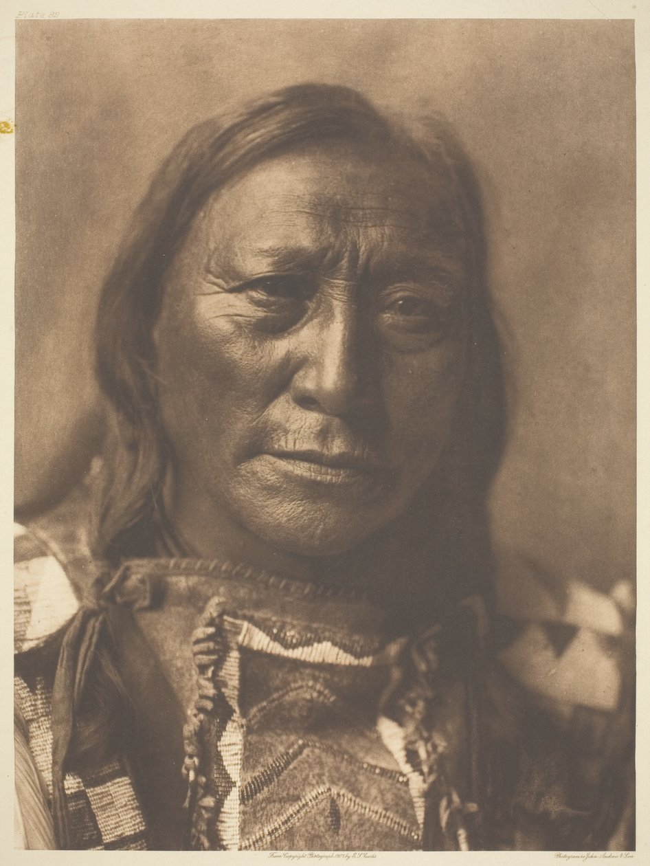 Hollow Horn Bear alkotó: Edward S. Curtis