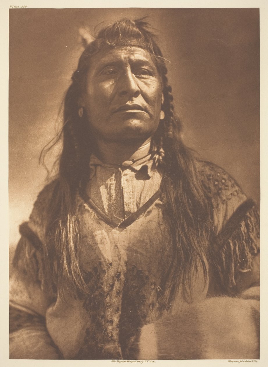 Új Chest-Piegan alkotó: Edward S. Curtis