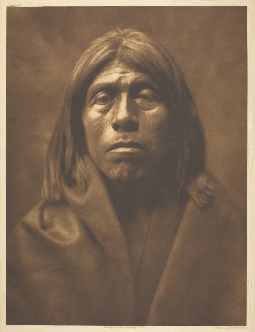 Quniáika - Mohave alkotó: Edward S. Curtis