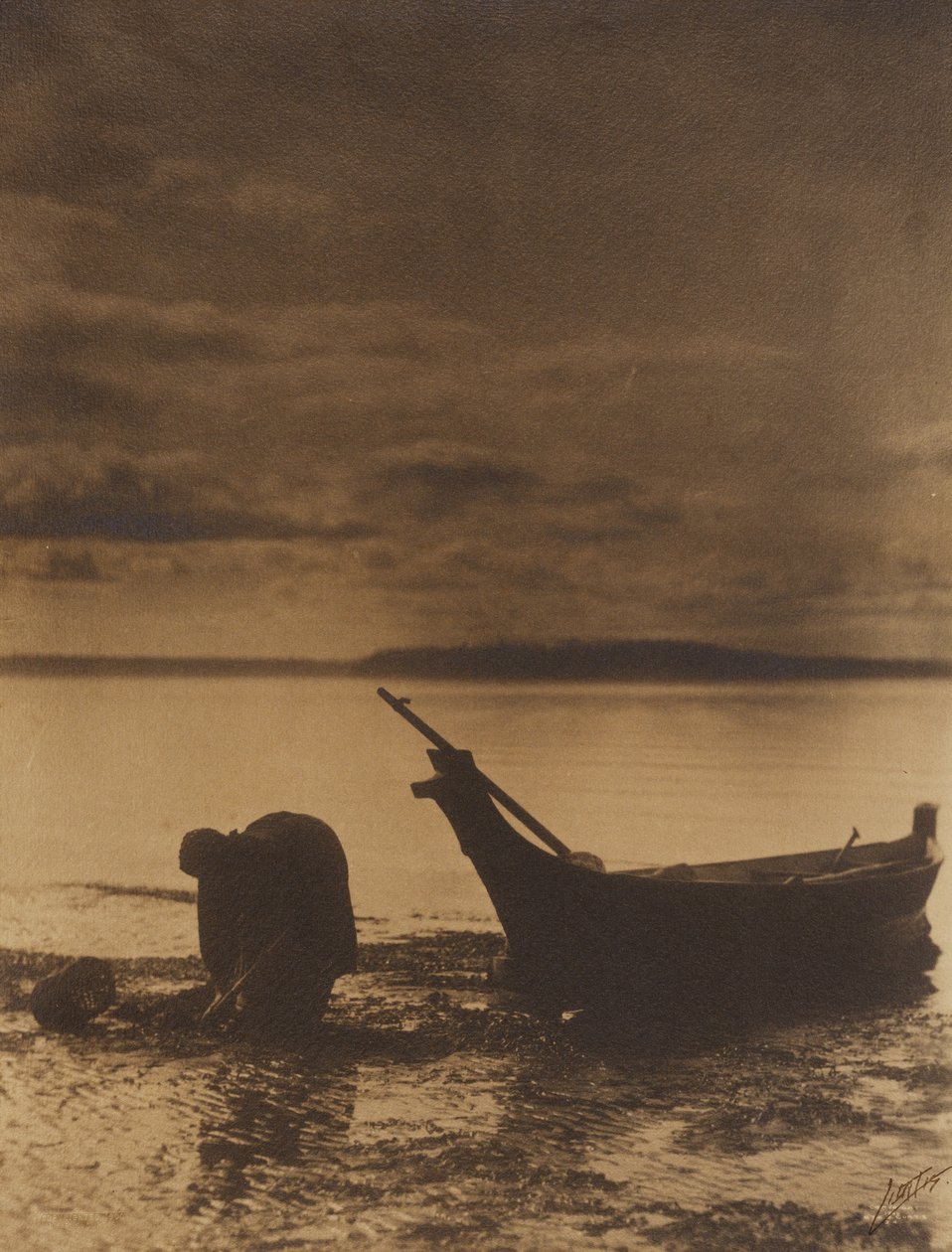 [A kagylóásó] alkotó: Edward S. Curtis