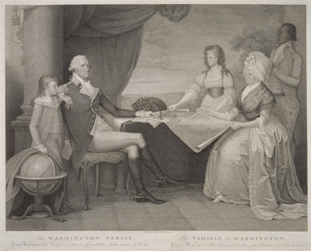 A Washington család alkotó: Edward Savage