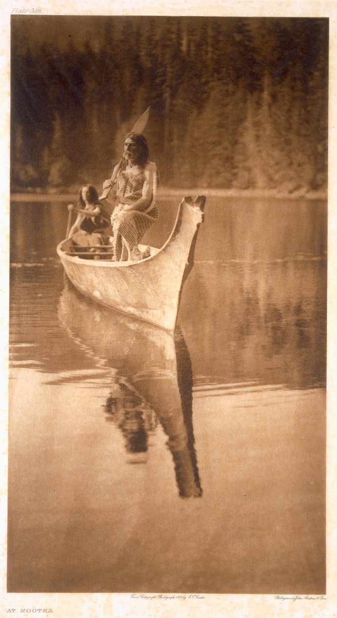 Nootkán alkotó: Edward Sheriff (after) Curtis
