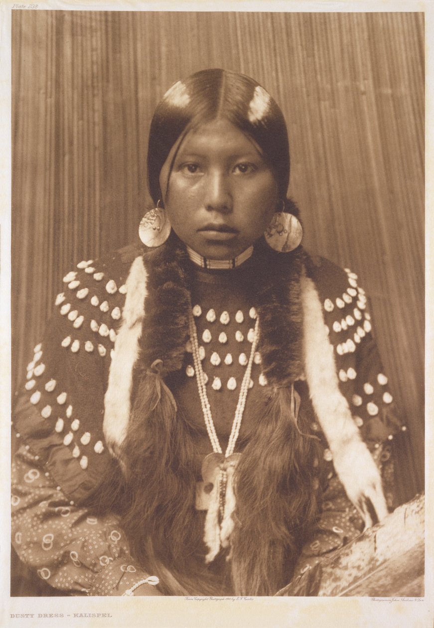 Poros ruha - Kalispel alkotó: Edward Sheriff (after) Curtis
