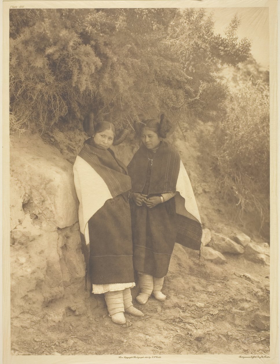 A próbatéren, 1921. alkotó: Edward Sheriff Curtis