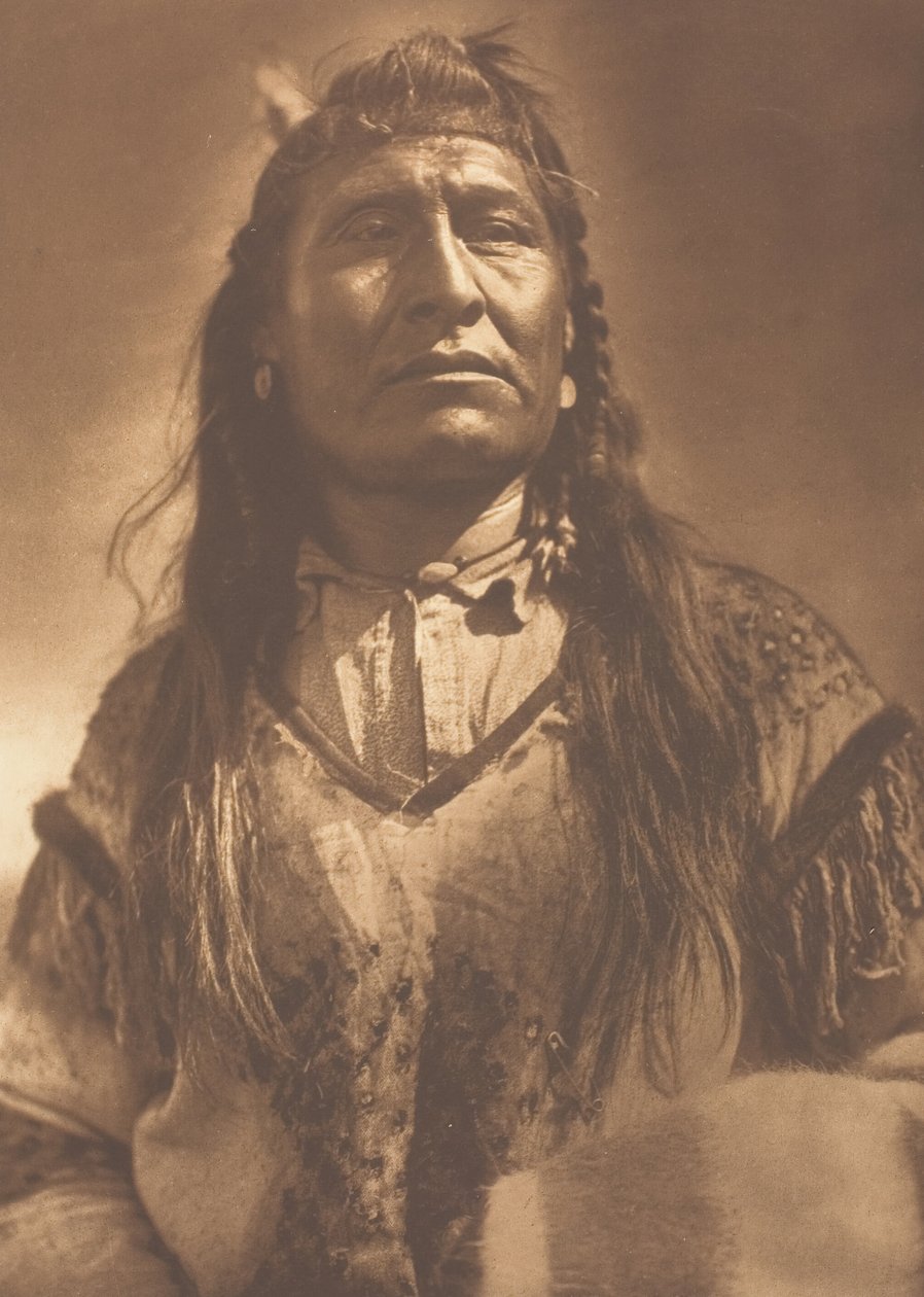 Új láda - Piegan, alkotó: Edward Sheriff Curtis