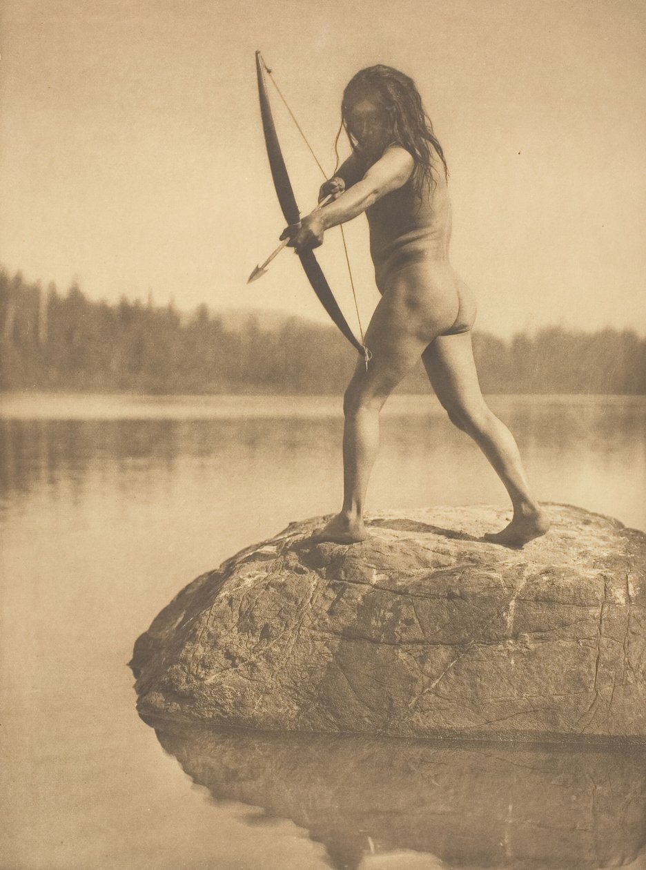 The Bowman, 1915. alkotó: Edward Sheriff Curtis
