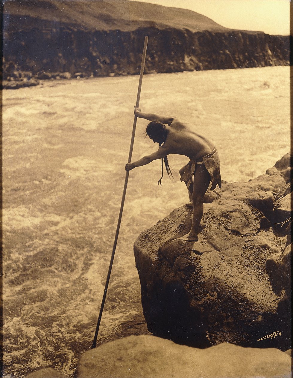 A halász, Wisham alkotó: Edward Sheriff Curtis