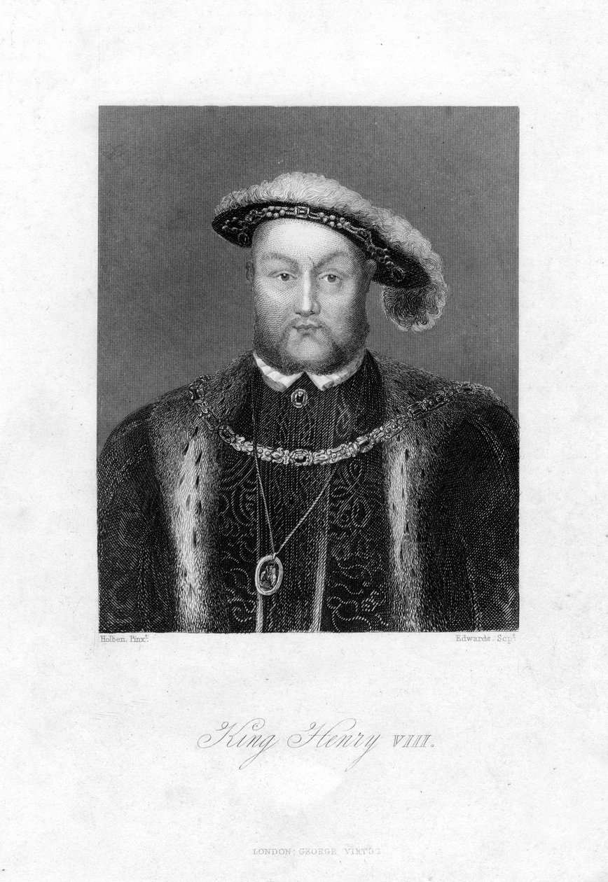 Henrik Anglia, 1491-1547. alkotó: Edwards
