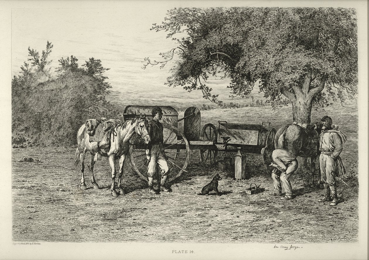 Egy hadsereg kovács alkotó: Edwin Austin Forbes