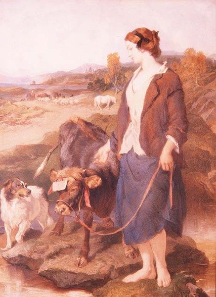 A díjborjú alkotó: Edwin (after) Landseer