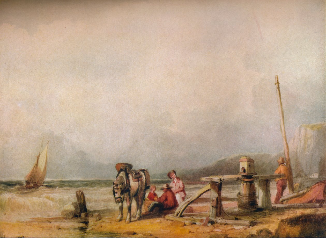 „Tengeri táj”, 1845 alkotó: Edwin Aaron Penley