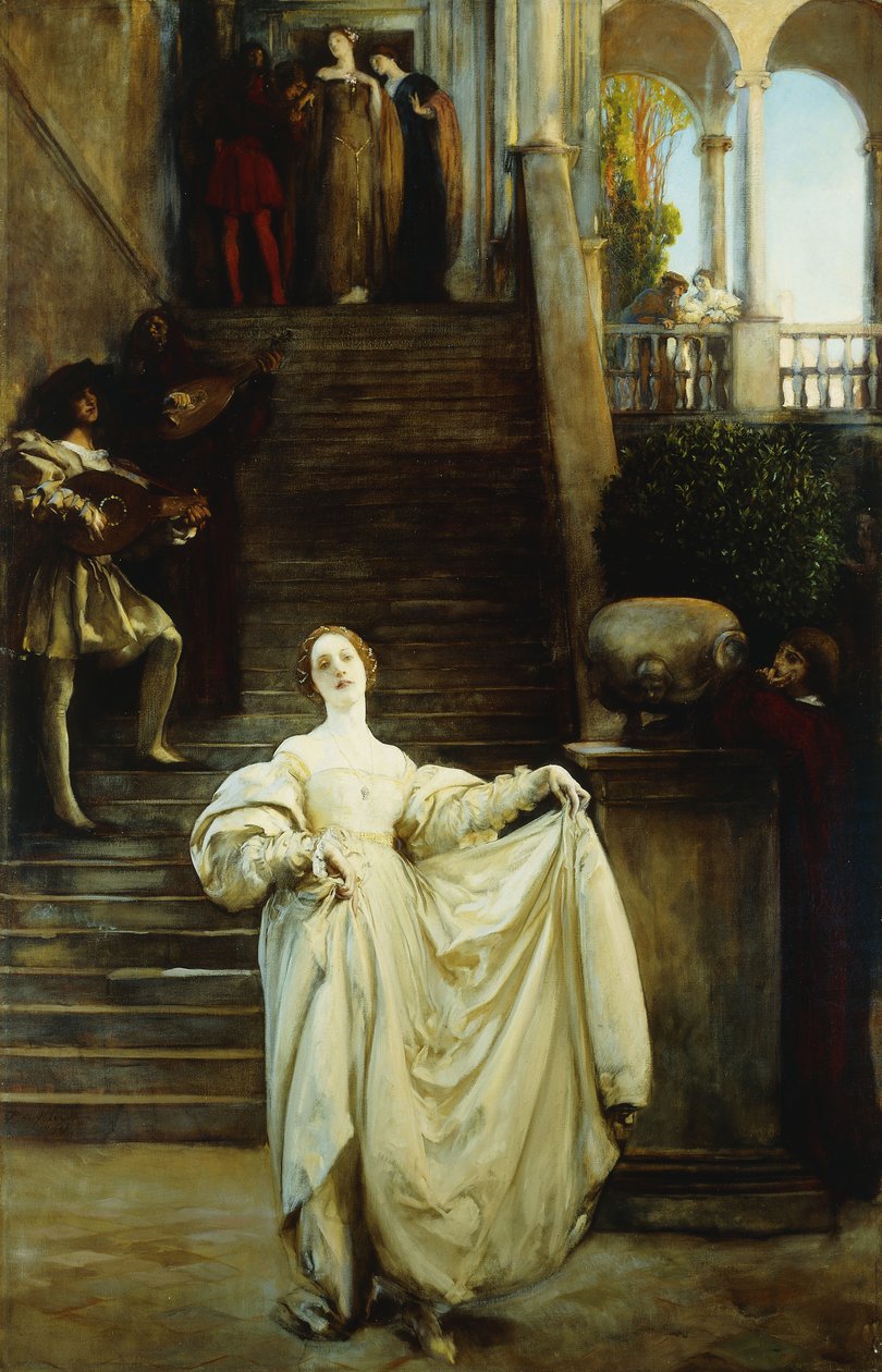 Egy mérték, 1904 alkotó: Edwin Austin Abbey