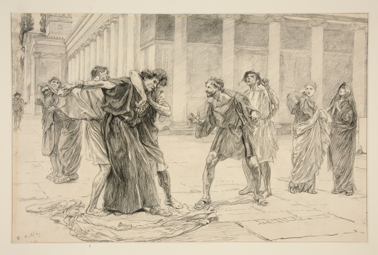 Adriana: alkotó: Edwin Austin Abbey