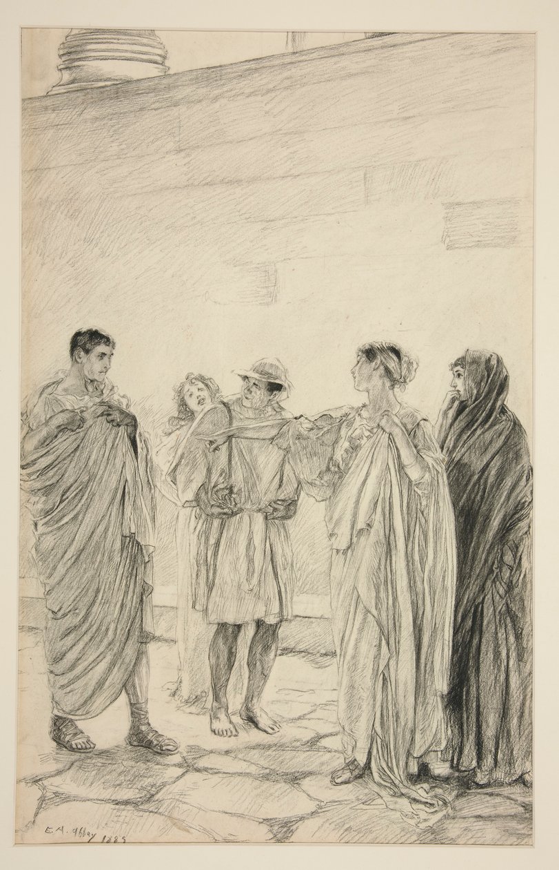 Adriana: alkotó: Edwin Austin Abbey
