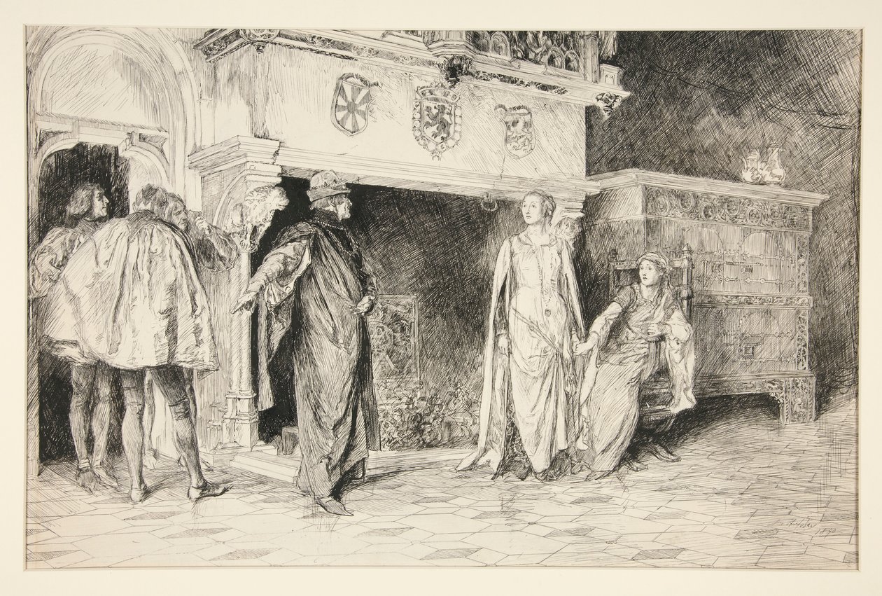 Frigyes herceg: alkotó: Edwin Austin Abbey