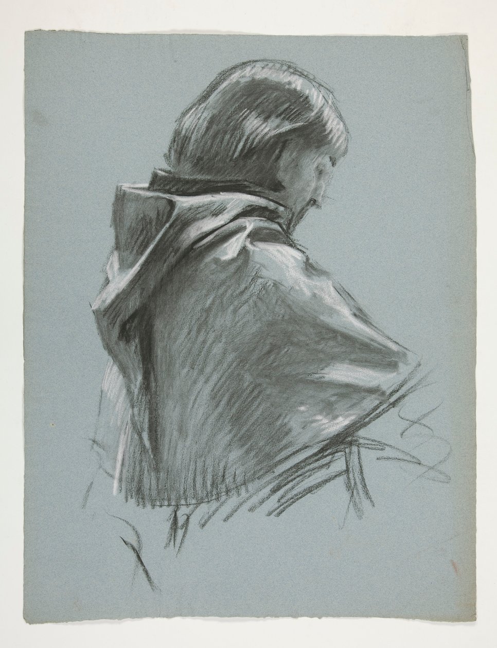 Ábratanulmány Arthur király számára alkotó: Edwin Austin Abbey