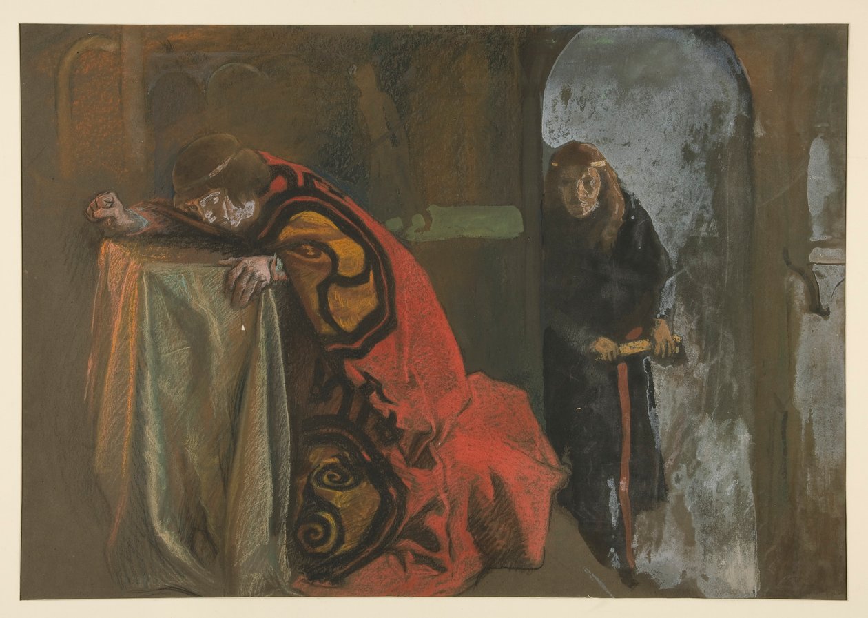Hamlet: alkotó: Edwin Austin Abbey