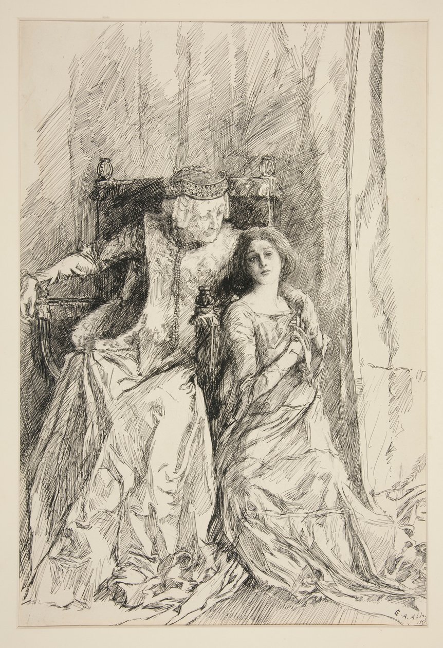 Helena: alkotó: Edwin Austin Abbey