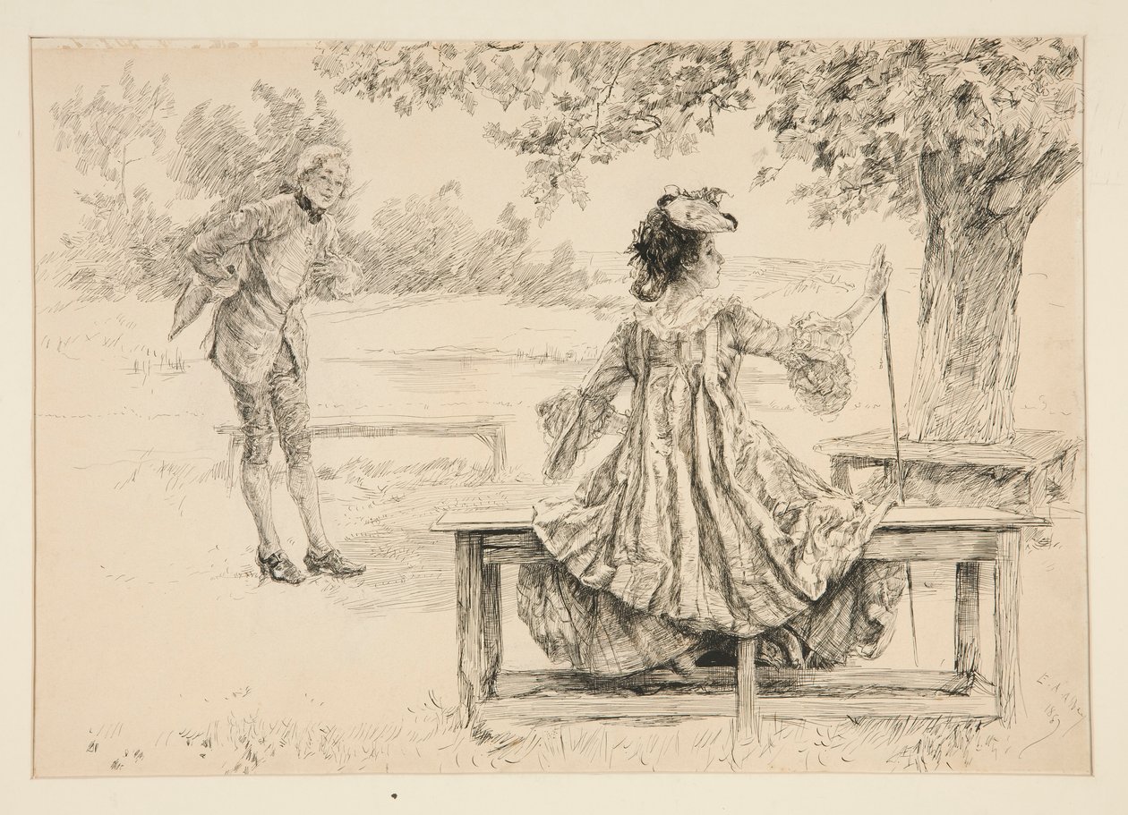 Illusztráció ehhez alkotó: Edwin Austin Abbey