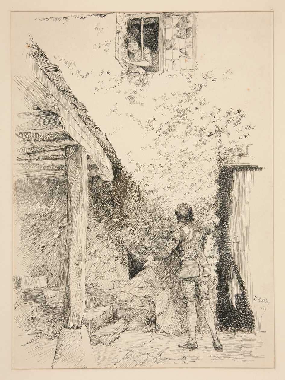 Illusztráció ehhez alkotó: Edwin Austin Abbey