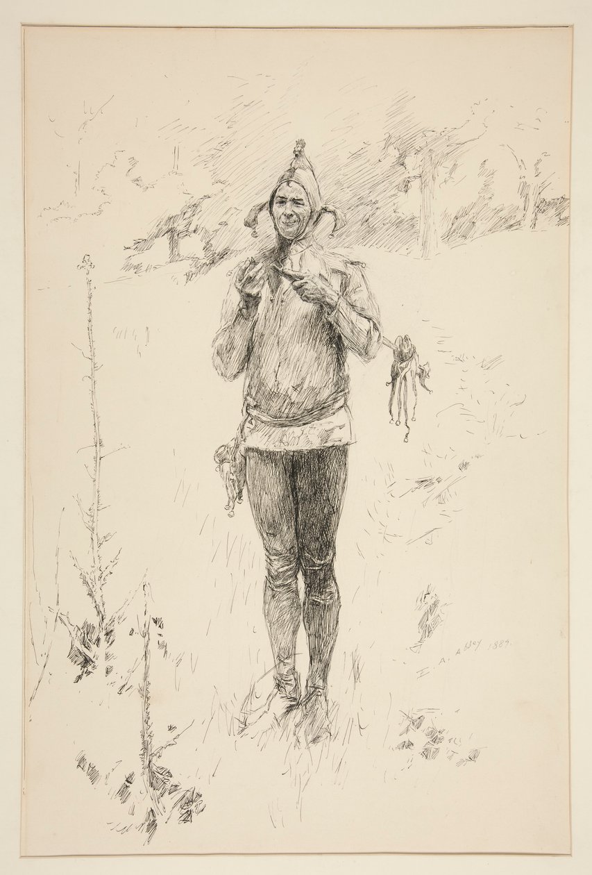 Jaques: alkotó: Edwin Austin Abbey