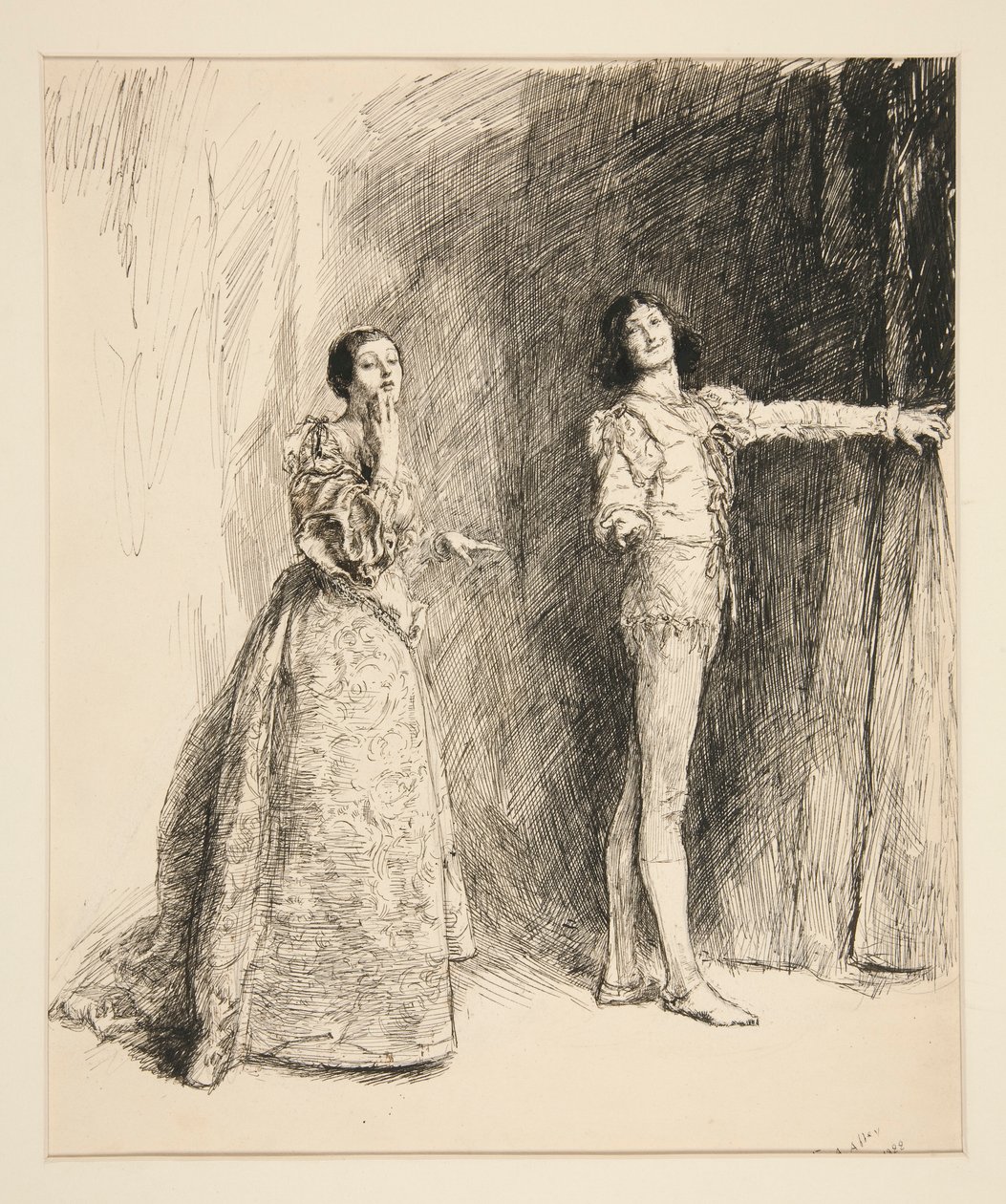 Jessica: alkotó: Edwin Austin Abbey