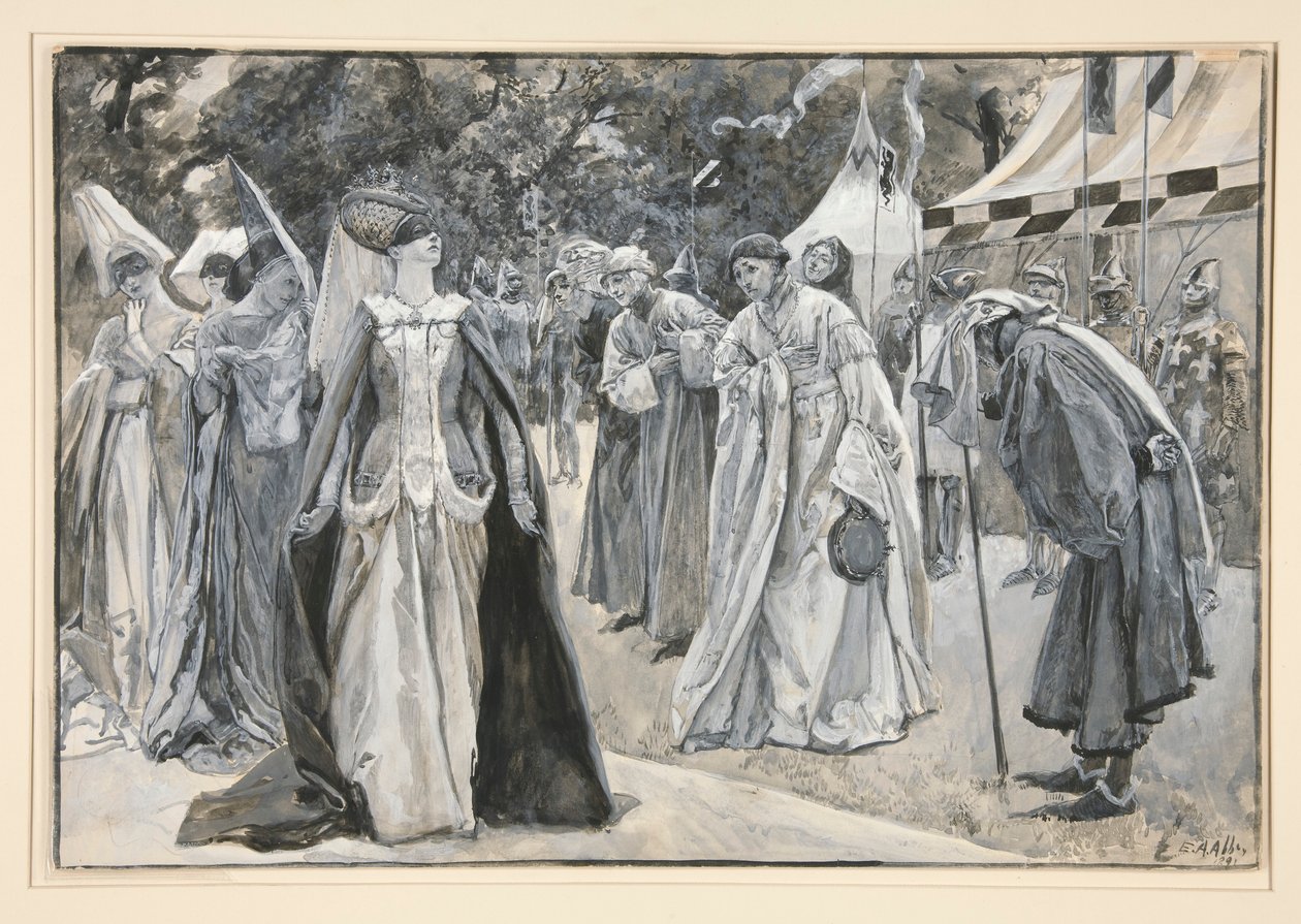 Király: alkotó: Edwin Austin Abbey