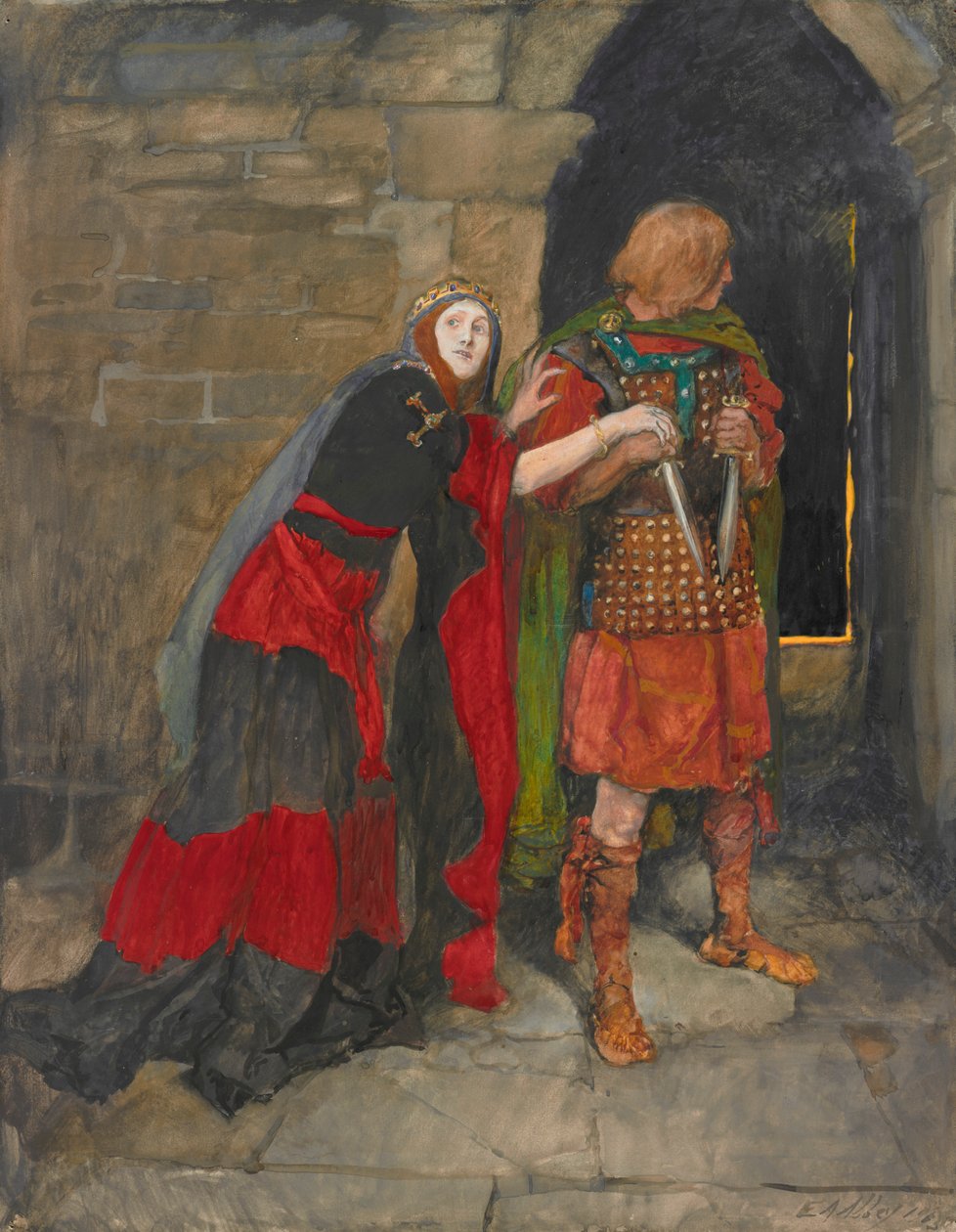 Lady Macbeth: alkotó: Edwin Austin Abbey