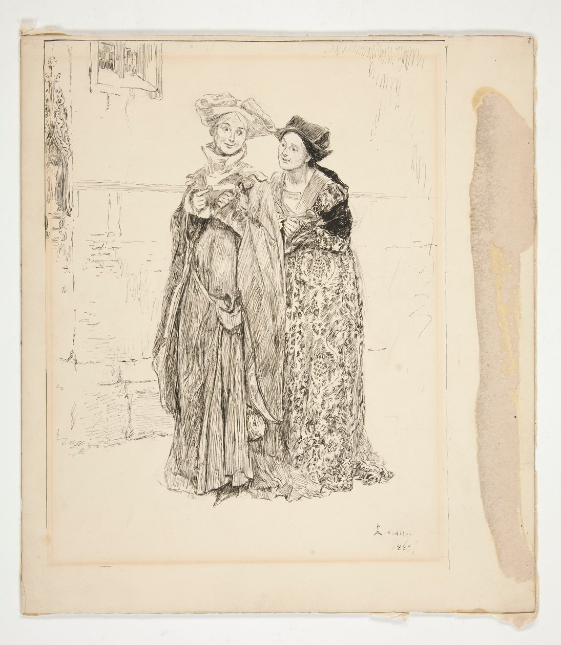 Ford úrnő: alkotó: Edwin Austin Abbey