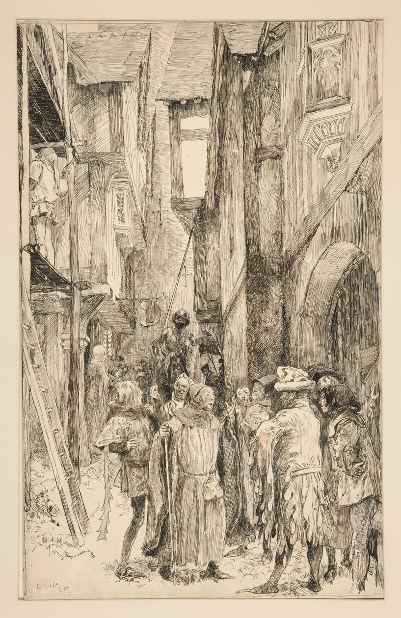 Sekély: alkotó: Edwin Austin Abbey