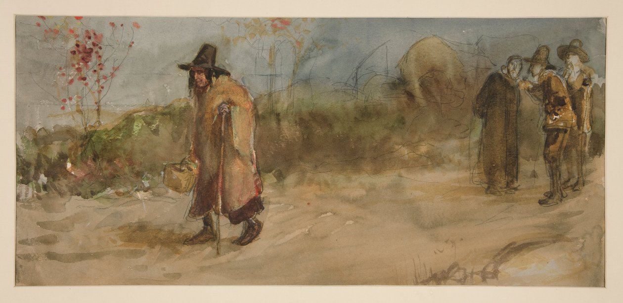Tanulni valamire alkotó: Edwin Austin Abbey
