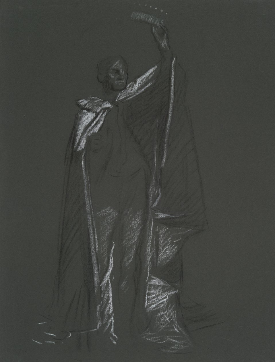 Study of Peer for alkotó: Edwin Austin Abbey