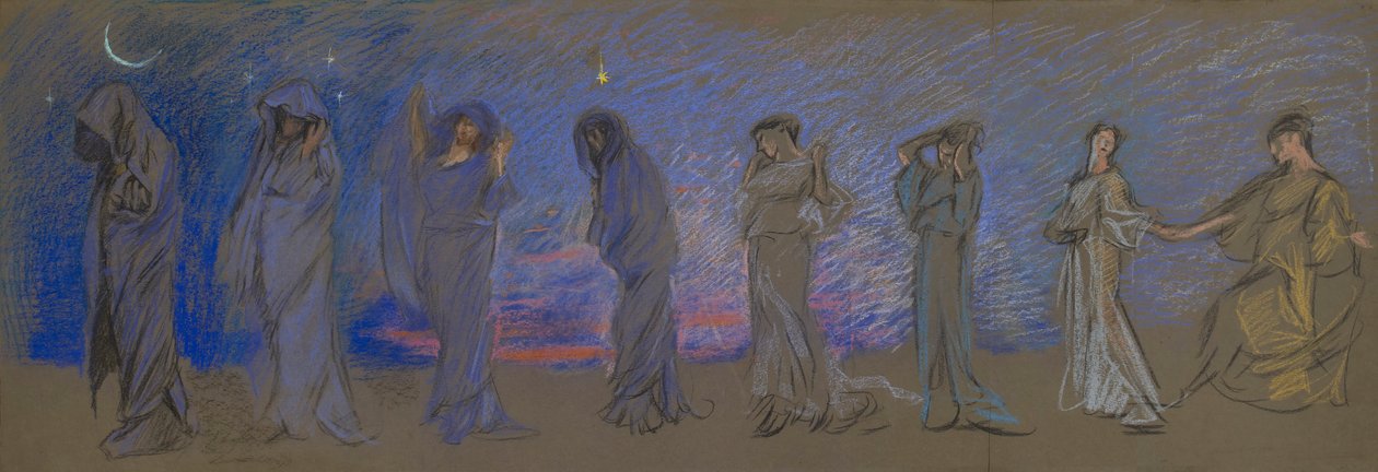 Az órák alkotó: Edwin Austin Abbey