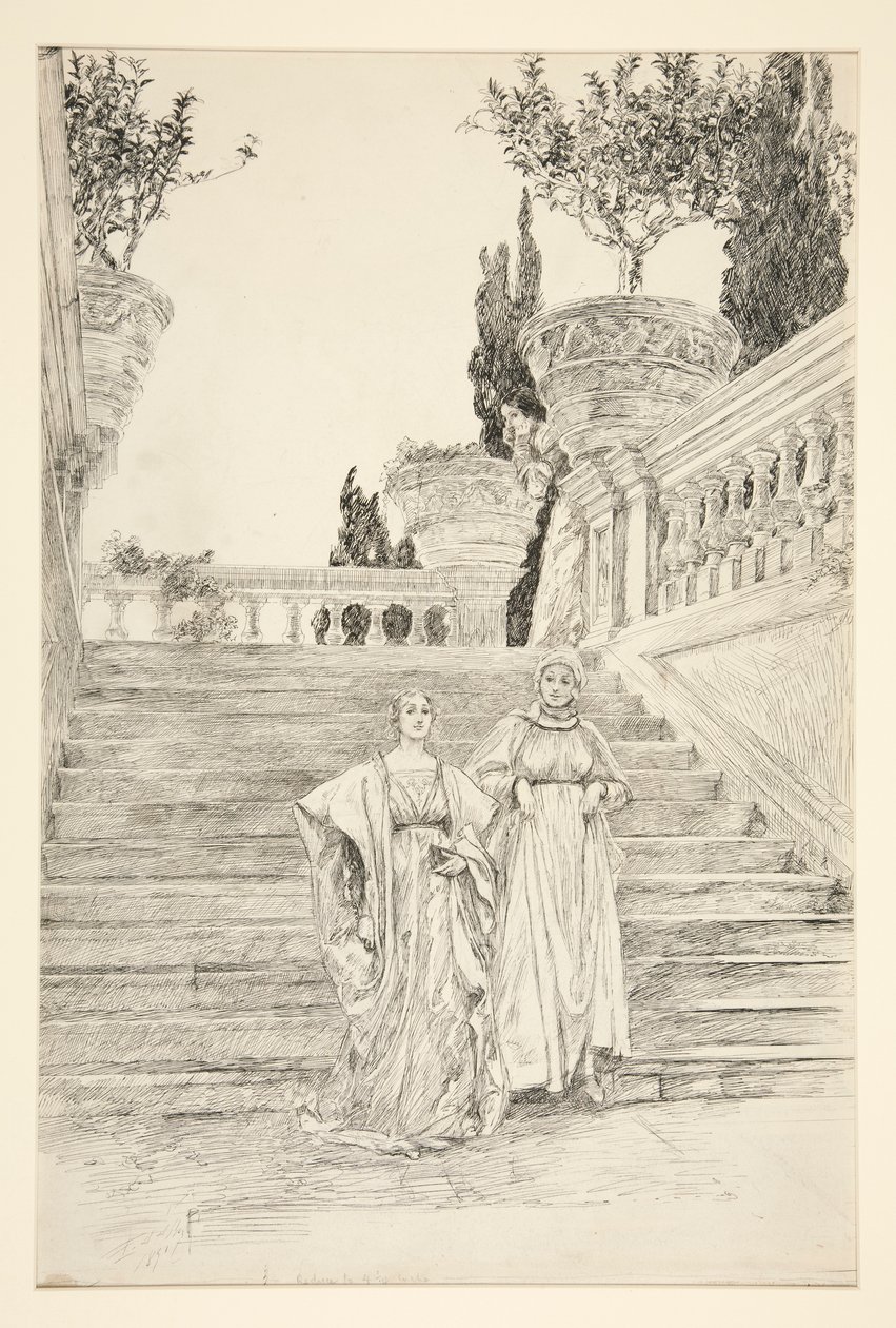 Ursula: alkotó: Edwin Austin Abbey