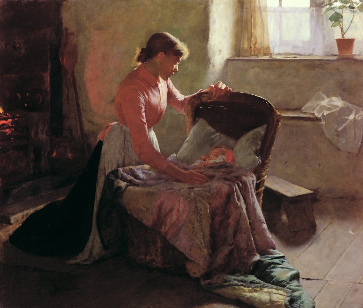 Édes álmok, 1892 alkotó: Edwin Harris