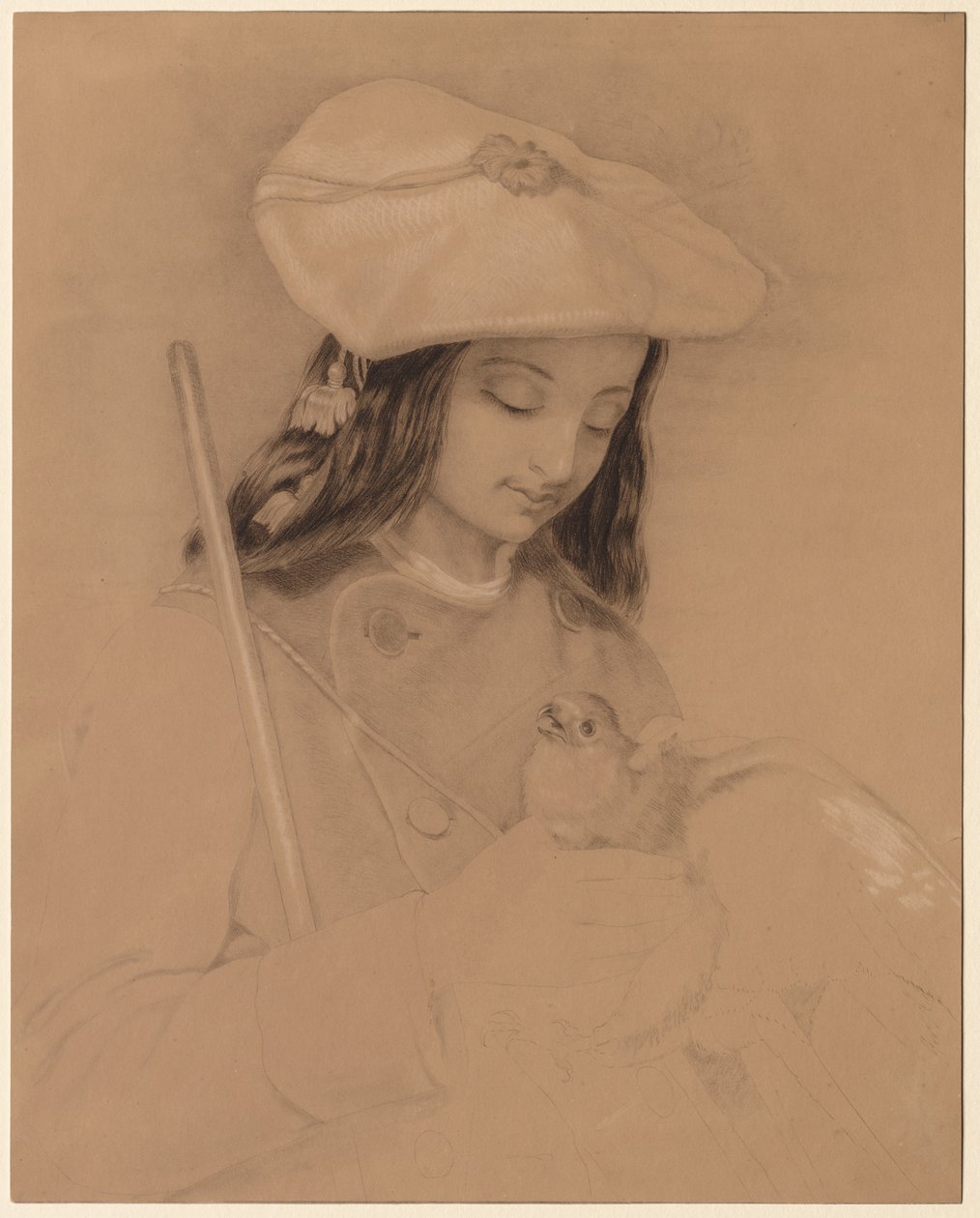 Highland Lassie. alkotó: Edwin Landseer