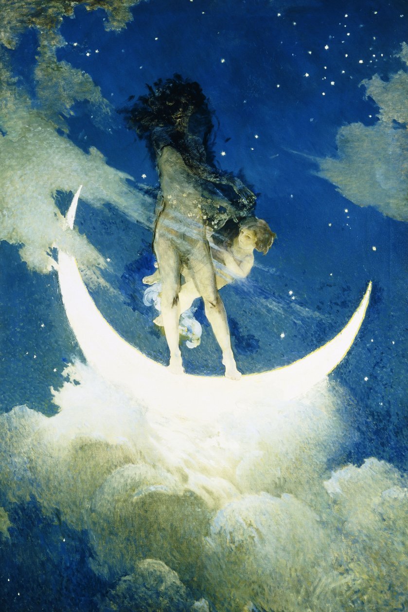A Hold és a csillagok alkotó: Edwin Howland Blashfield
