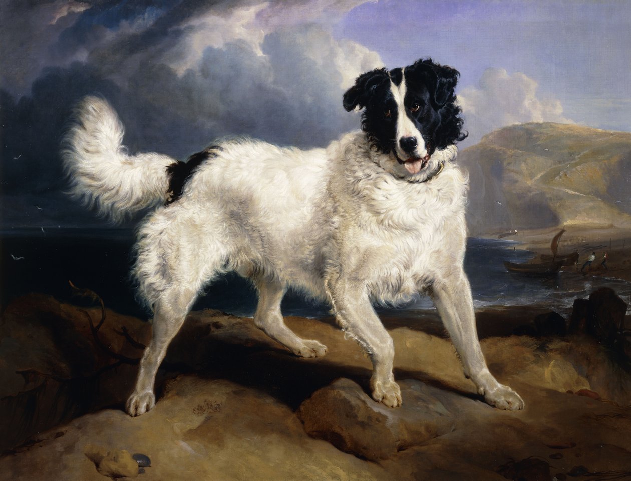 Neptun portréja, 1824 alkotó: Edwin Landseer