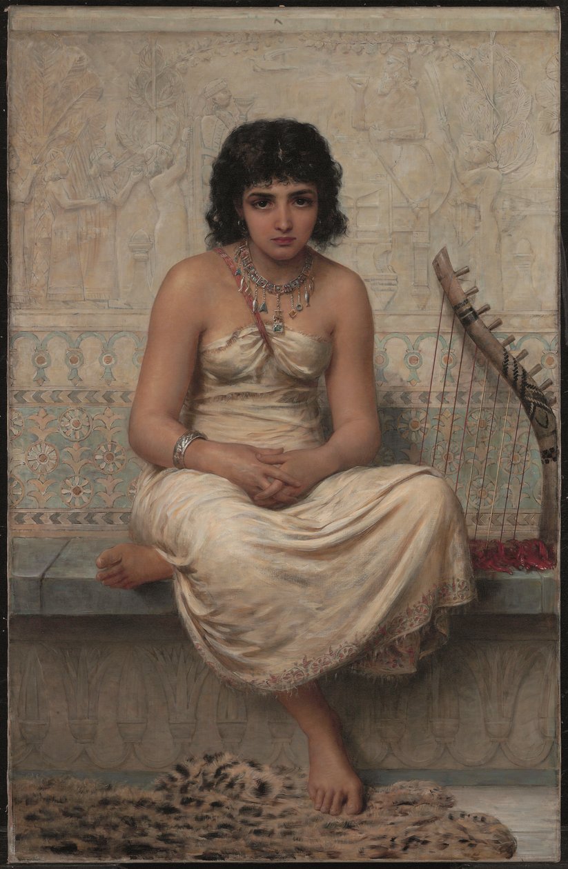 Az asszír fogoly alkotó: Edwin Longsden Long