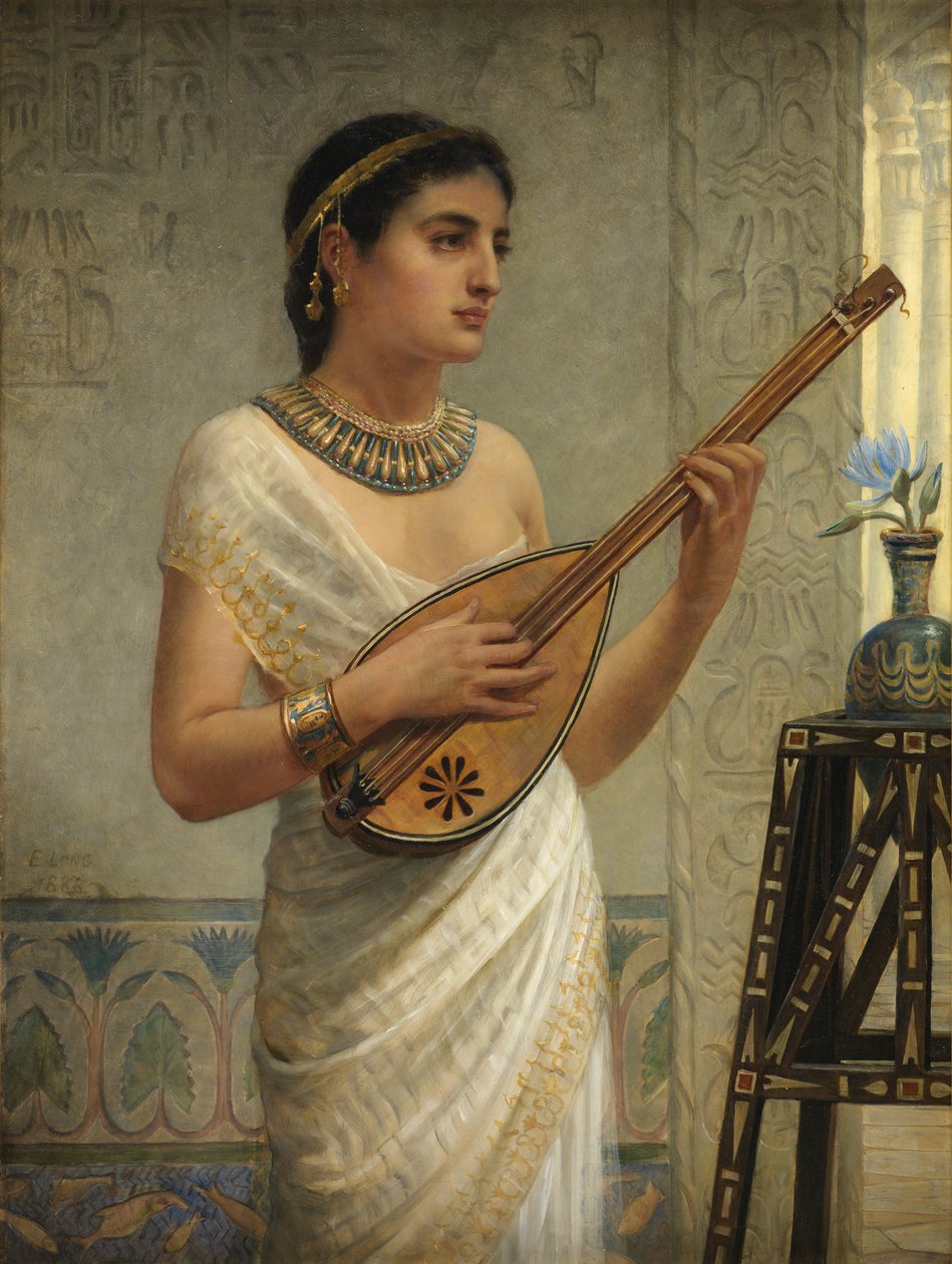 A mandolinos, 1886 alkotó: Edwin Longsden Long