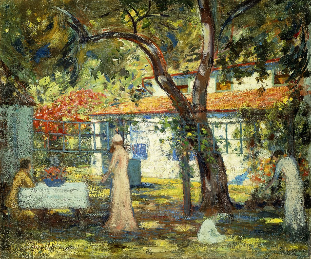 A kertben alkotó: Edwin Murray Mackay