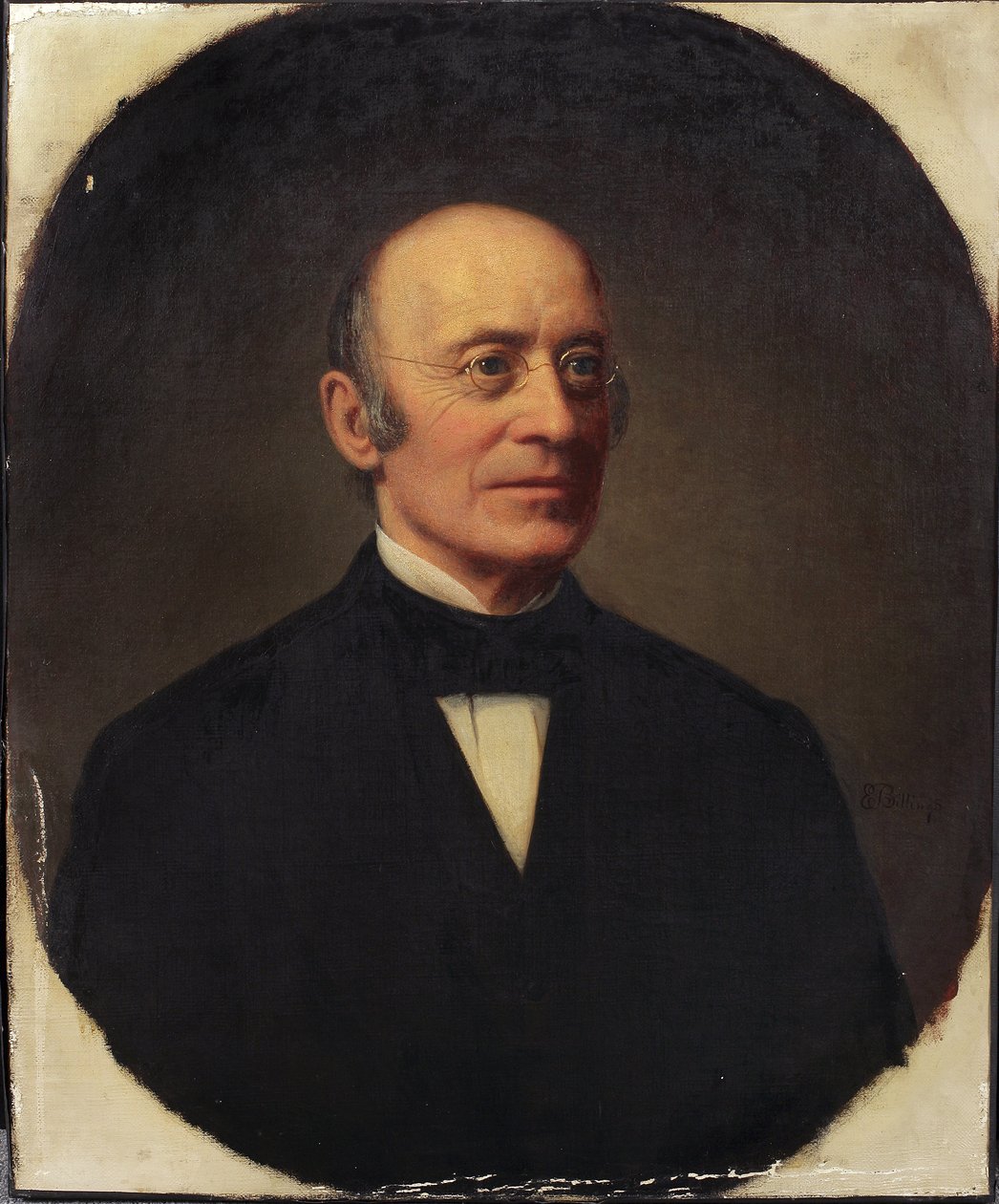 William Lloyd Garrison (olaj, vászon) alkotó: Edwin Tryon Billings